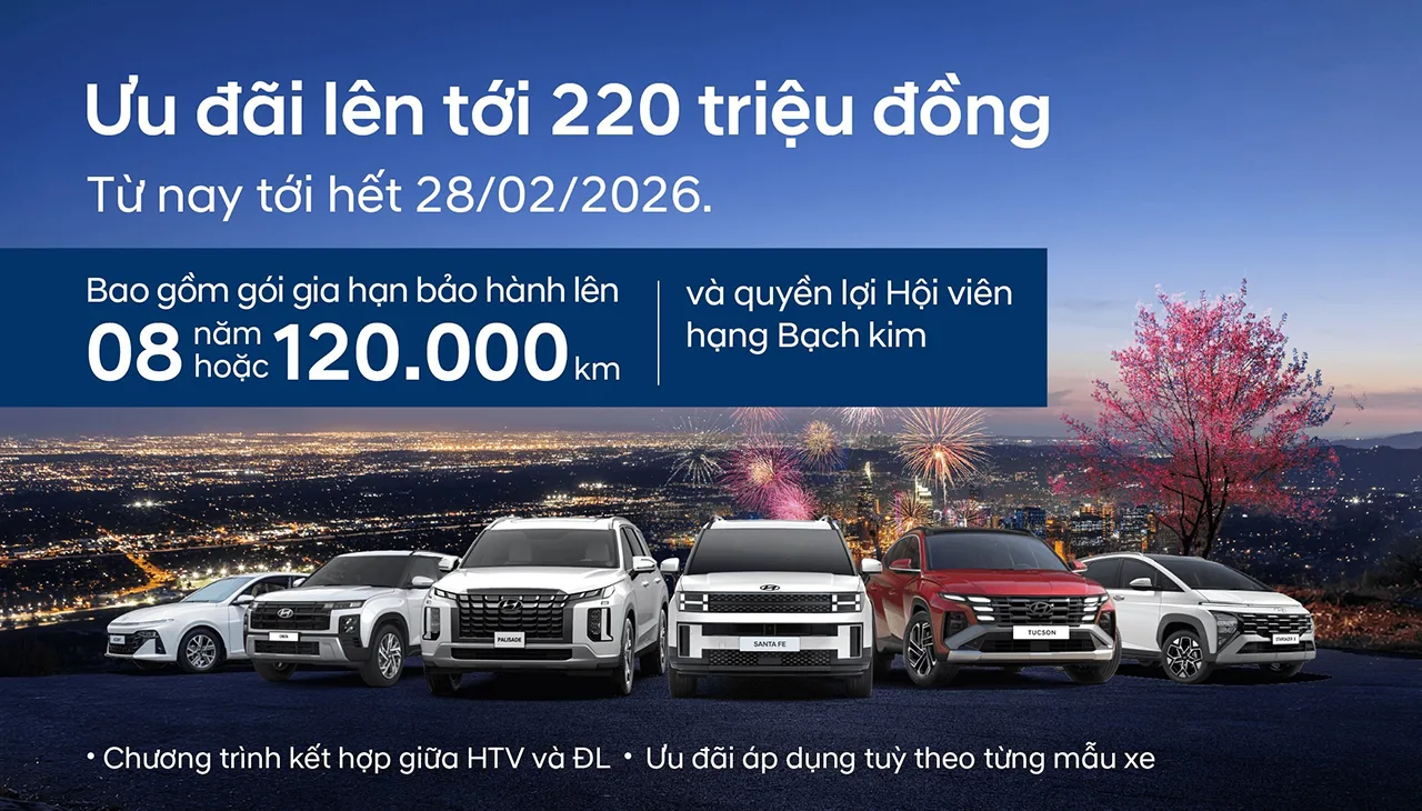 CHƯƠNG TRÌNH ƯU ĐÃI THÁNG 2 “MUA XE NHƯ Ý - ĐÓN XUÂN PHÚ QUÝ”